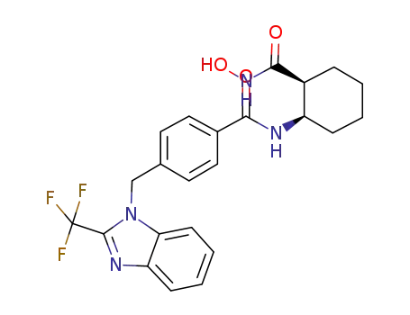 N-{(1R,2S)-2-[(hydroxyamino)carbonyl]cyclohexyl}-4-{[2-(trifluoromethyl)-1H-benzimidazol-1-yl]methyl}benzamide