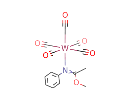 (CO)5W(C<sub>6</sub>H<sub>5</sub>NC(OCH<sub>3</sub>)CH<sub>3</sub>)