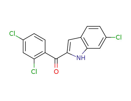 6-chloro-2-(2,4-dichlorobenzoyl)indole