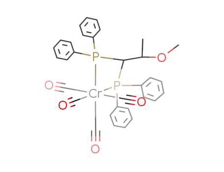 [Cr(CO)4((C<sub>6</sub>H<sub>5</sub>)2PCH(CH(CH<sub>3</sub>)OCH<sub>3</sub>)P(C<sub>6</sub>H<sub>5</sub>)2)]