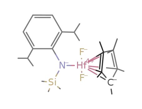 [(2,6-diisopropylphenyl)(trimethylsilyl)amido](pentamethylcyclopentadienyl)hafnium difluoride