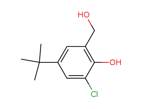 5-Chlor-4-hydroxy-3-hydroxymethyl-1-tert.-butyl-benzol