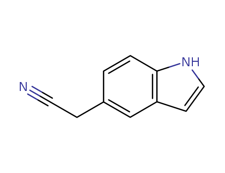1H-Indole-5-acetonitrile                                                                                                                                                                                