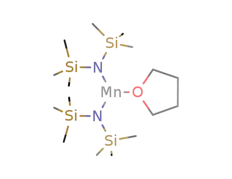 Molecular Structure of 69900-28-3 (Manganese,
(tetrahydrofuran)bis[1,1,1-trimethyl-N-(trimethylsilyl)silanaminato]-)