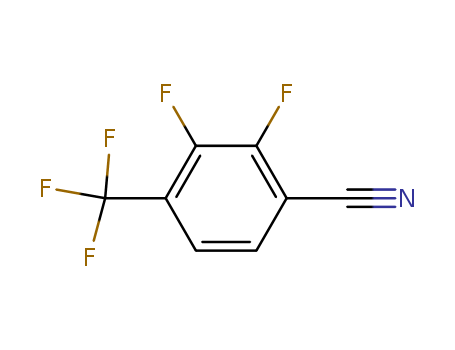 2,3-DIFLUORO-4-(TRIFLUOROMETHYL)BENZONITRILE