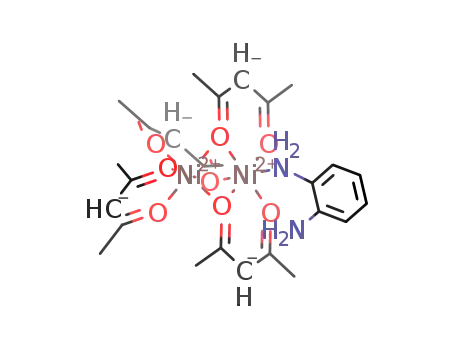 (1,2-diaminobenzene)tetrakis(2,4-pentanedionato)dinickel(II)