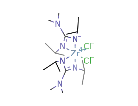 [(η2-(i-PrN)2C(NMe2))2ZrCl2]