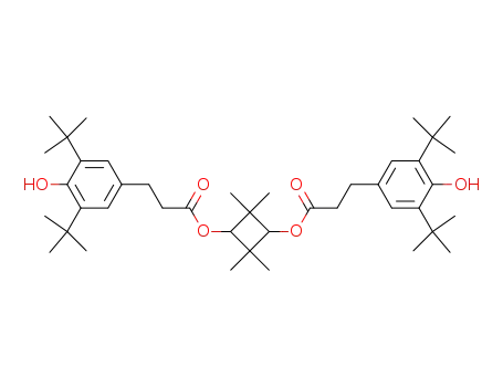 1,3-bis-[3-(3,5-Di-t-butyl-4-hydroxyphenyl)-propionyloxy]-2,2,4,4-tetramethylcyclobutane
