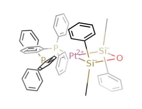 cis-[trans-1,3-diphenyl-1,3-dimethyldisiloxanediyl]bis(triphenylphosphine)platinum(II)