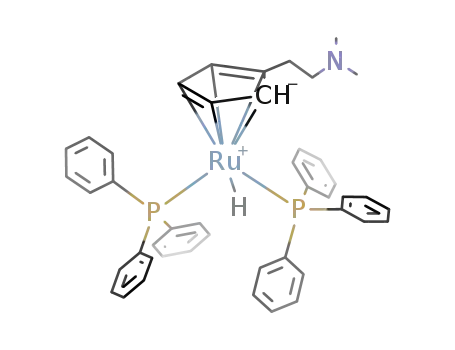 [(CpCH<sub>2</sub>CH<sub>2</sub>NMe<sub>2</sub>)RuH(PPh<sub>3</sub>)2]