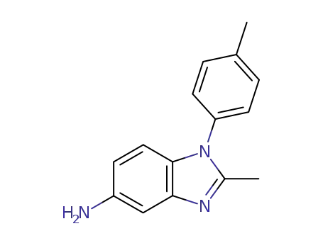 2-methyl-1-<i>p</i>-tolyl-1<i>H</i>-benzoimidazol-5-ylamine