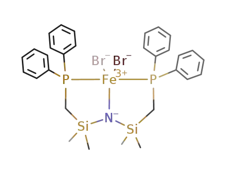 FeBr<sub>2</sub>(N(Si(CH<sub>3</sub>)2CH<sub>2</sub>P(C<sub>6</sub>H<sub>5</sub>)2)2)