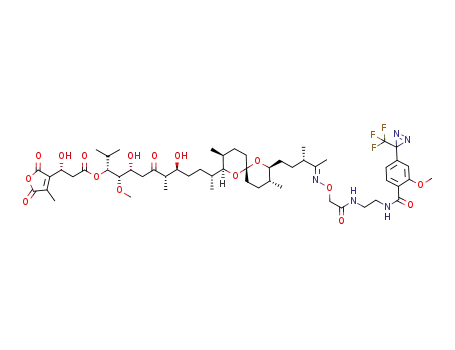 C<sub>55</sub>H<sub>80</sub>F<sub>3</sub>N<sub>5</sub>O<sub>16</sub>