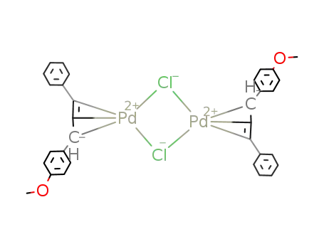 bis(μ-chloro)bis(1-(4-methoxyphenyl)-3-phenyl-η(3)-allyl)dipalladium