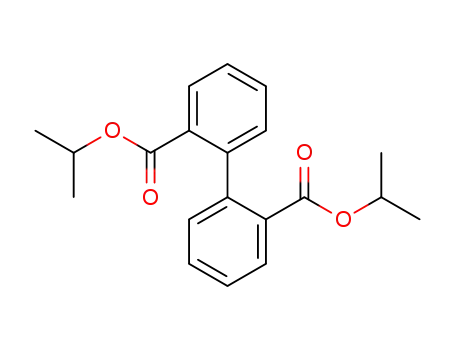 Molecular Structure of 79005-61-1 ([1,1'-Biphenyl]-2,2'-dicarboxylicacid, 2,2'-bis(1-methylethyl) ester)