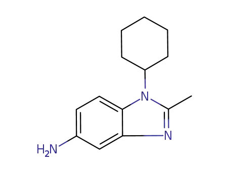 1-CYCLOHEXYL-2-METHYL-1H-BENZOIMIDAZOL-5-YLAMINE