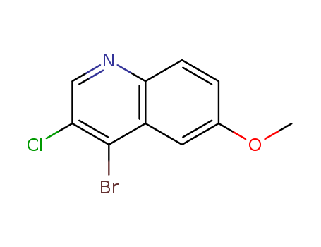 4-Bromo-3-chloro-6-methoxyquinoline