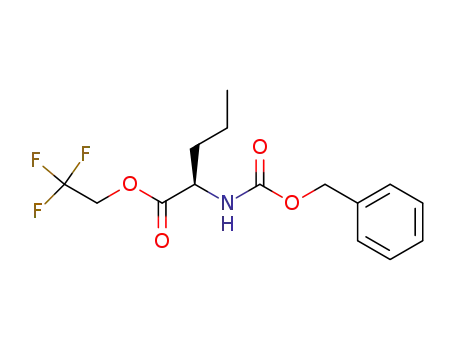 N-benzyloxycarbonyl-D-norvaline 2,2,2-trifluoroethyl ester