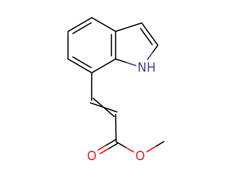 2-Propenoic acid, 3-(1H-indol-7-yl)-, methyl ester