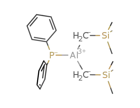 (Me<sub>3</sub>SiCH<sub>2</sub>)2AlPPh<sub>2</sub>