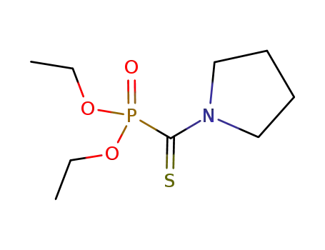 diethoxyphosphorylthioformic acid pyrrolidide