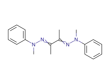 N-methyl-N-[(Z)-[(3E)-3-[methyl(phenyl)hydrazinylidene]butan-2-ylidene]amino]aniline