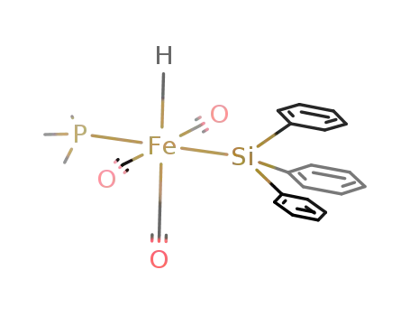 (OC-6-23)-tricarbonylhydrido(trimethylphosphine)(triphenylsilyl)iron