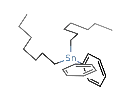Diheptyl(diphenyl)stannane