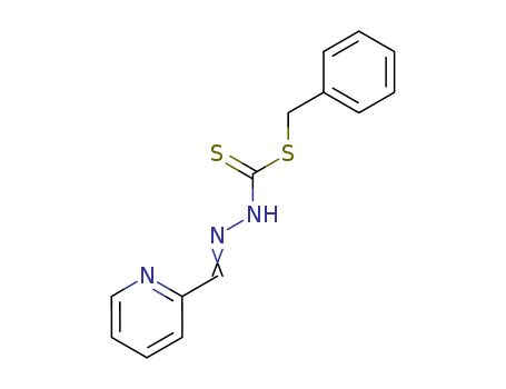 1-benzylsulfanyl-N-(pyridin-2-ylmethylideneamino)methanethioamide cas  66415-74-5