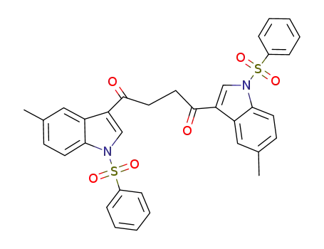 C<sub>34</sub>H<sub>28</sub>N<sub>2</sub>O<sub>6</sub>S<sub>2</sub>