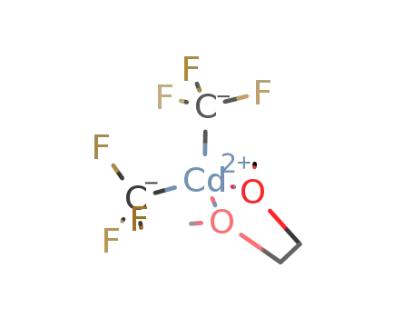 Molecular Structure of 76256-47-8 (bis(trifluoromethyl)cadmium * dimethoxyethane)
