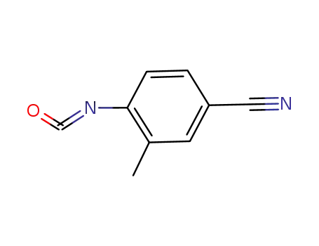 Molecular Structure of 618456-29-4 (4-cyano-2-methylphenyl isocyanate)
