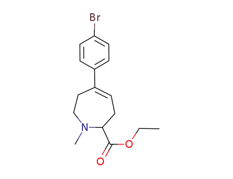 5-(4-bromophenyl)-2-ethoxycarbonyl-1-methyl-2,3,6,7-tetrahydro-1H-azepine