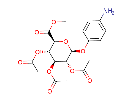 4-Aminophenyl 2,3,4-Tri-O-acetyl-b-D-glucuronide Methyl Ester