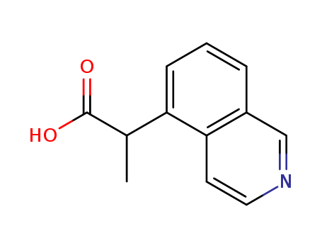 5-Isoquinolineacetic acid, a-methyl-