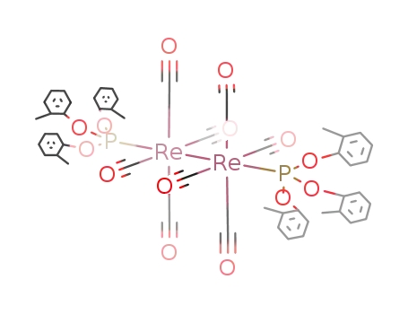 Re<sub>2</sub>(CO)8(P(OC<sub>6</sub>H<sub>4</sub>CH<sub>3</sub>)3)2