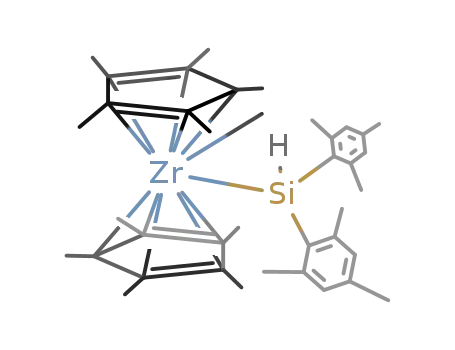 Cp*2Zr(SiHMes<sub>2</sub>)Me
