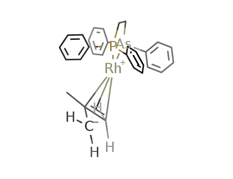 Molecular Structure of 81178-02-1 ([η3-(2-Me-C3H4)Rh(arphos)])