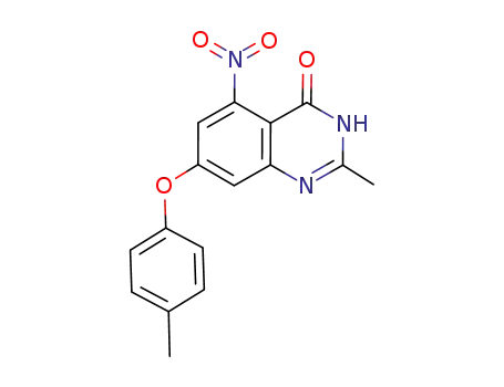 2-methyl-7-(4-methylphenoxy)-5-nitroquinazoline-4(3H)-one