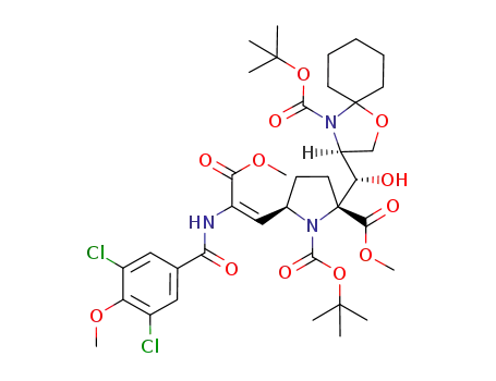 C<sub>37</sub>H<sub>51</sub>Cl<sub>2</sub>N<sub>3</sub>O<sub>12</sub>