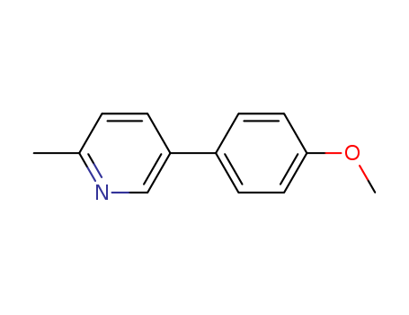 Pyridine, 5-(4-methoxyphenyl)-2-methyl-