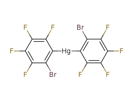 bis(2-bromo-3,4,5,6-tetrafluorophenyl)mercury