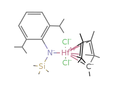 [(2,6-diisopropylphenyl)(trimethylsilyl)amido](pentamethylcyclopentadienyl)hafnium dichloride