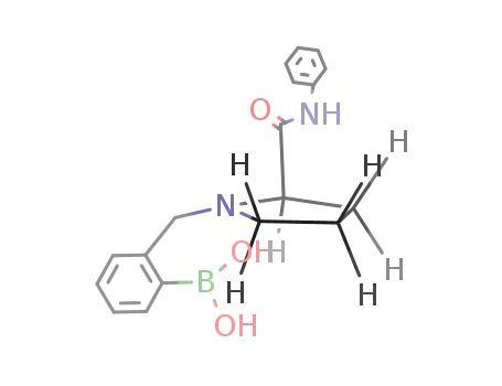 {2-{{(2S)-2-(phenylaminocarbonyl)pyrrolidino}methyl}phenyl}boronic acid