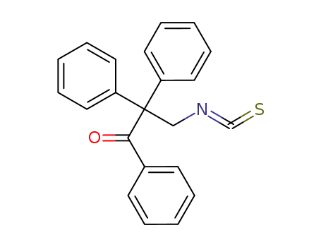 3-isothiocyanato-1,2,2-triphenyl-propan-1-one