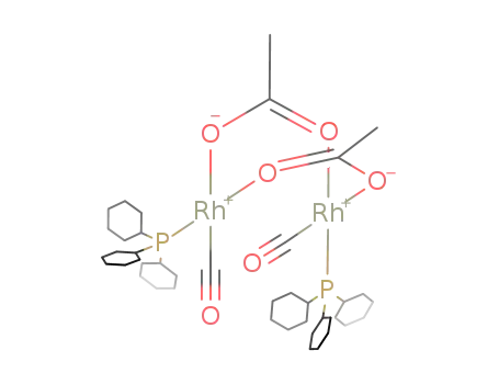 [Rh(μ-OOCCH3)(CO)(P(C6H11)3)]2