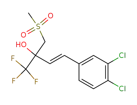 4-(3,4-dichlorophenyl)-1-methylsulphonyl-2-trifluoromethylbut-trans-3-en-2-ol