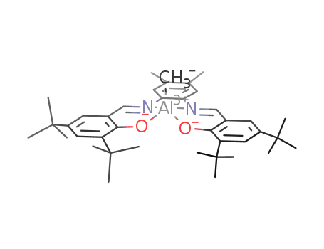 Al(Me)((3,4-dimethylphenylene)bis(3,5-di-tert-butyl)salicylideneimine)