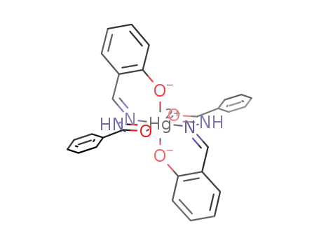 bis(salicylidene-benzoyl hydrazido)mercury(II)