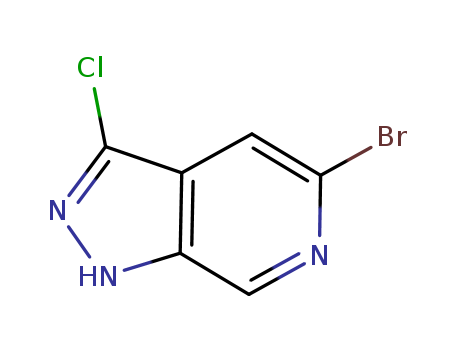 5-bromo-3-chloro-1H-pyrazolo[3,4-c]pyridine